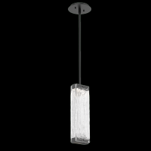  LAB0090-01-MB-TL-001-L1 - Tabulo Pendant-Matte Black-Linea Cast Glass