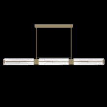 Hammerton PLB0056-67-BS-LC-001-L1 - Ledgestone Linear Dining-67-Metallic Beige Silver