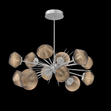  PLB0089-0D-CS-B-001-L1 - Mesa Oval Starburst Chandelier