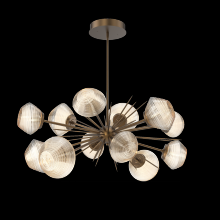  PLB0089-0D-FB-A-001-L1 - Mesa Oval Starburst Chandelier