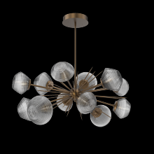 Hammerton PLB0089-0D-FB-S-001-L3 - Mesa Oval Starburst Chandelier