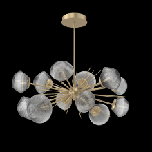 Hammerton PLB0089-0D-GB-S-001-L3 - Mesa Oval Starburst Chandelier