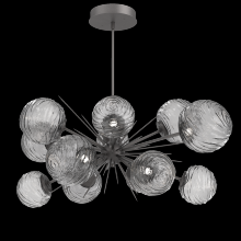 Hammerton PLB0092-0D-GP-S-001-L3 - Gaia Oval Starburst Chandelier