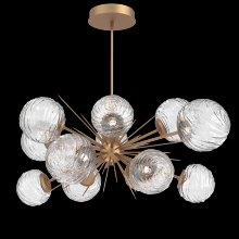 Hammerton PLB0092-0D-NB-C-001-L3 - Gaia Oval Starburst Chandelier