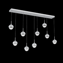 Hammerton PLB0093-09-CS-MC-C01-L3 - Cabochon Linear Pendant Chandelier