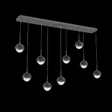 Hammerton PLB0093-09-GP-BC-C01-L1 - Cabochon Linear Pendant Chandelier