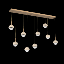 Hammerton PLB0093-09-NB-TC-C01-L1 - Cabochon Linear Pendant Chandelier