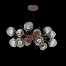 Hammerton PLB0095-0D-BB-FS-001-L1 - Luna Oval Starburst Chandelier