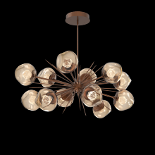  PLB0095-0D-BB-ZB-001-L1 - Luna Oval Starburst Chandelier