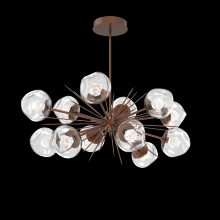  PLB0095-0D-BB-ZC-001-L1 - Luna Oval Starburst Chandelier