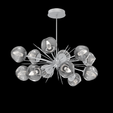  PLB0095-0D-CS-GS-001-L3 - Luna Oval Starburst Chandelier