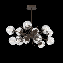  PLB0095-0D-FB-GC-001-L3 - Luna Oval Starburst Chandelier