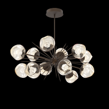 Hammerton PLB0095-0D-FB-ZA-001-L1 - Luna Oval Starburst Chandelier