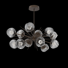 Hammerton PLB0095-0D-FB-ZS-001-L1 - Luna Oval Starburst Chandelier