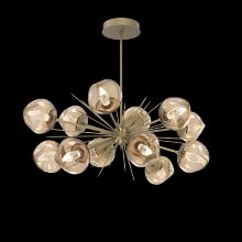  PLB0095-0D-GB-GB-001-L3 - Luna Oval Starburst Chandelier