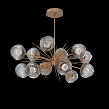 Hammerton PLB0095-0D-NB-ZS-001-L1 - Luna Oval Starburst Chandelier