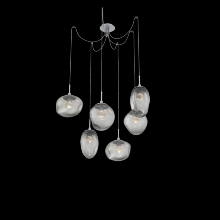 Hammerton SCB0069-06-CS-FS-C01-L3 - Cosmos Round 6pc Swag Multi-Pendant