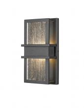 ECOM Only 577S-BK-LED - 2 Light Outdoor Wall Light