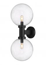 ECOM Only 599B2-BK - 2 Light Outdoor Wall Light