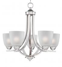 Maxim 11225FTSN - Axis-Single-Tier Chandelier