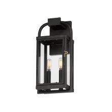 Maxim 30802CLBK - Bonham-Outdoor Wall Mount