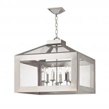 Crystorama 6056-PN - Brian Patrick Flynn for Crystorama Hurley 6 Light Polished Nickel Chandelier