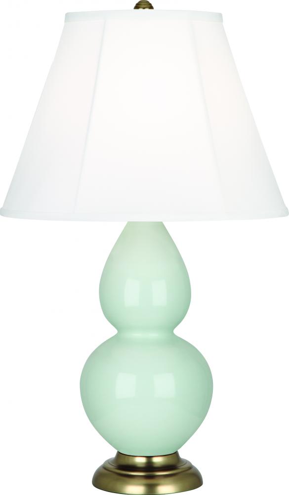 Celadon Small Double Gourd Accent Lamp