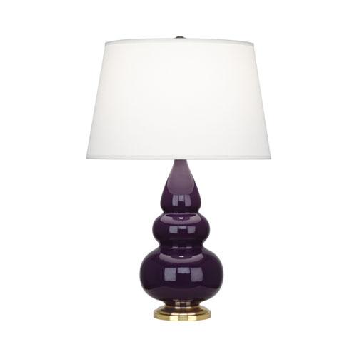 Amethyst Small Triple Gourd Accent Lamp