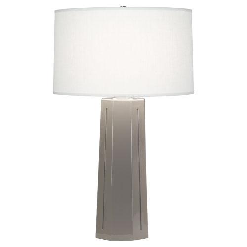 Smokey Taupe Mason Table Lamp