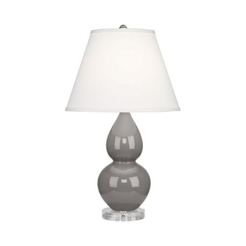 Smokey Taupe Small Double Gourd Accent Lamp