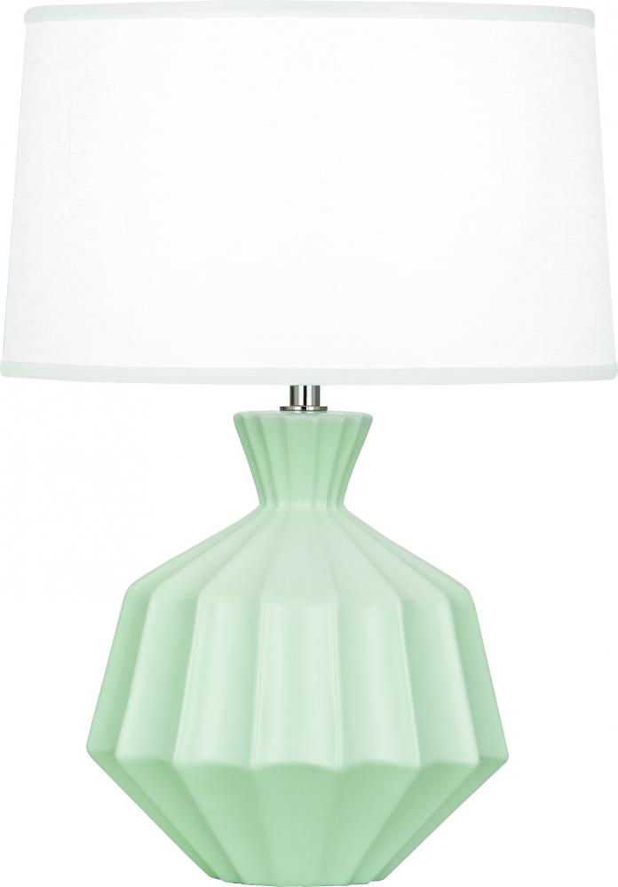 Matte Celadon Orion Table Lamp