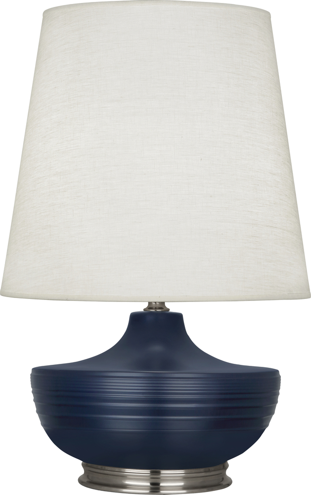 Matte Midnight Blue Michael Berman Nolan Table Lamp