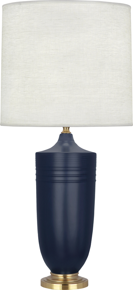 Matte Midnight Blue Michael Berman Hadrian Table Lamp