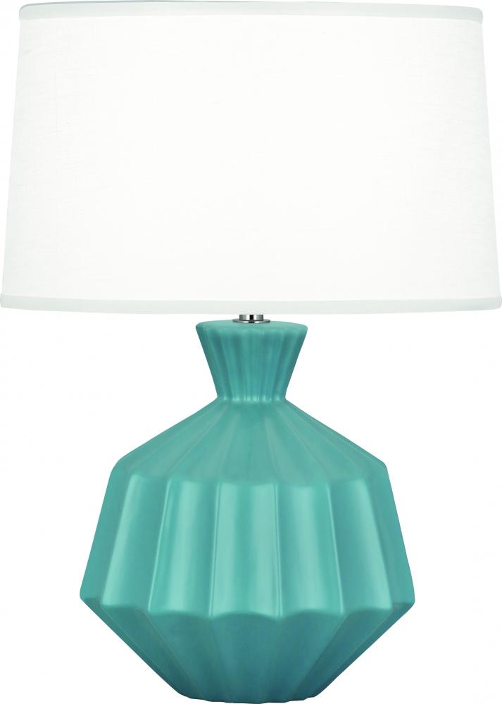 Matte Steel Blue Orion Table Lamp