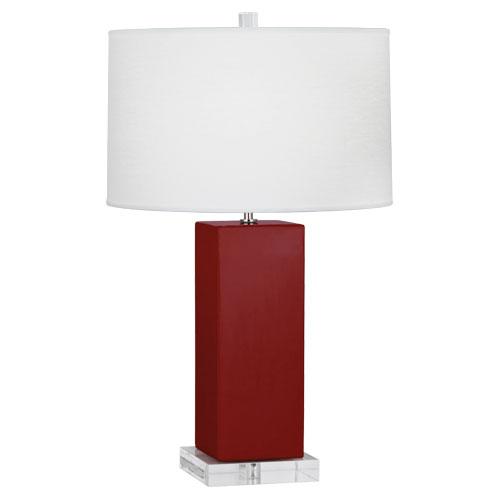 Oxblood Harvey Table Lamp