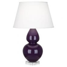 Robert Abbey A747X - Amethyst Double Gourd Table Lamp