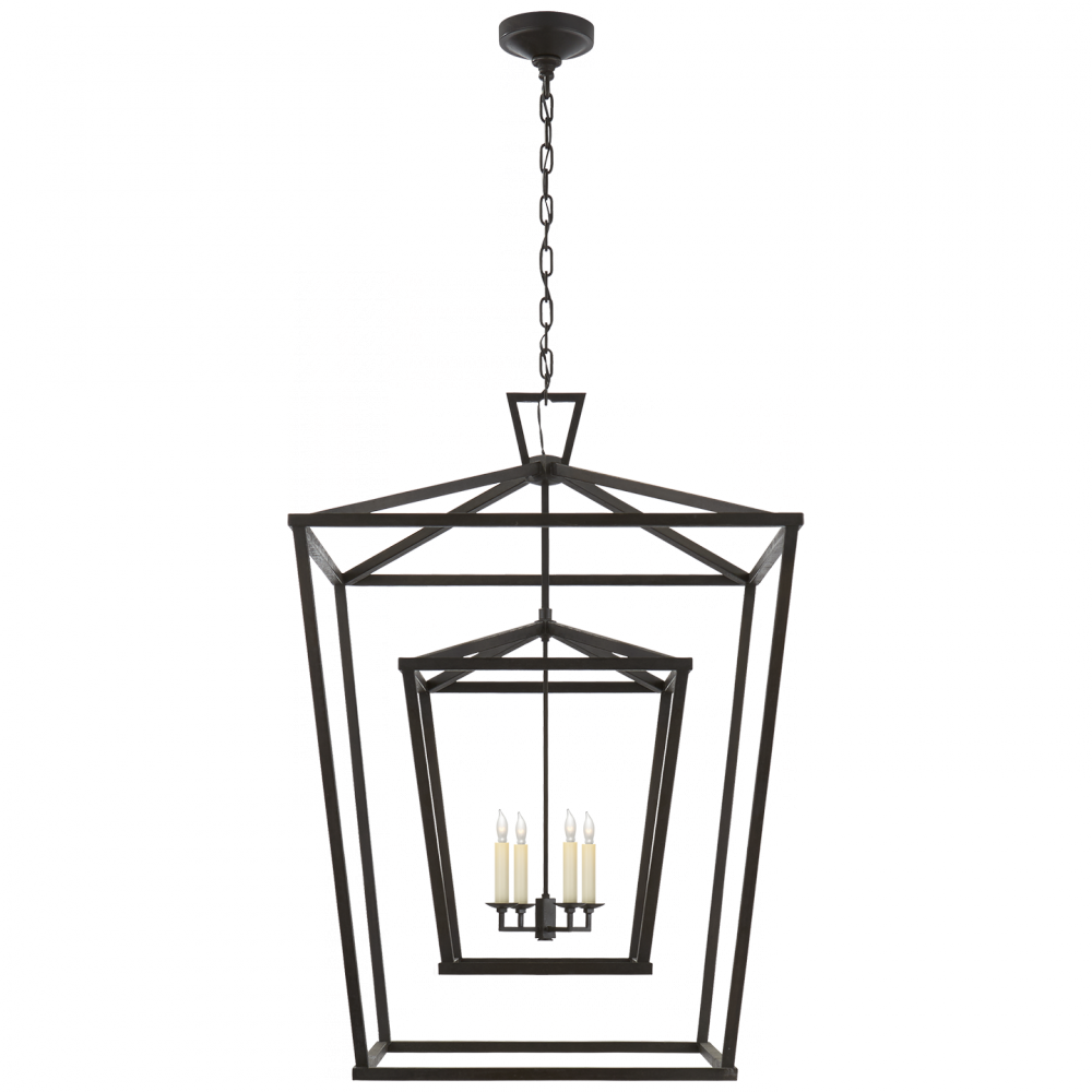 Darlana Extra Large Double Cage Lantern