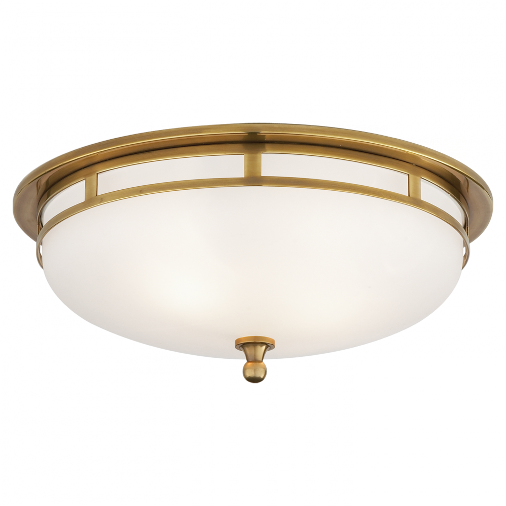 Openwork Large Flush Mount