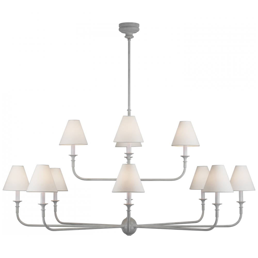 Piaf Grande Two-Tier Chandelier