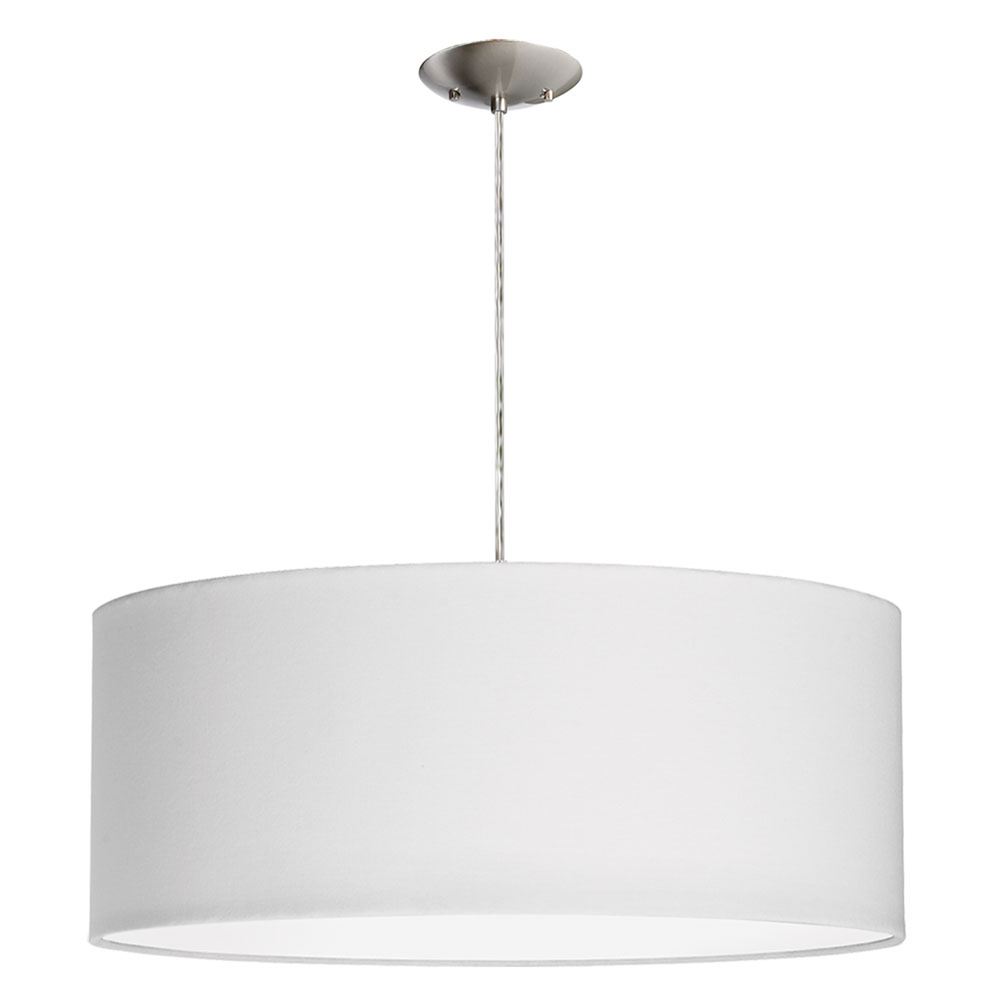 3LT Pendant Satin Chrome finish