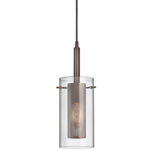  30961-CM-OBB - 1 Light Pendant, Oil Brushed Bronze, Clear Glass / Steel Mesh