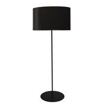  MM221F-BK-797 - 1LT Drum Floor Lamp w/ JTone Black Shade