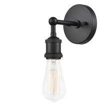 Matteo Lighting W46100BK - Bulstrode's Workshop Wall Sconce