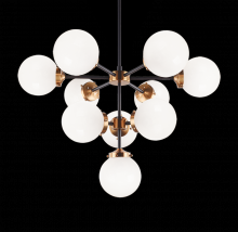 Matteo Lighting C72310AGOP - Maru Chandelier