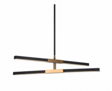 Matteo Lighting C64738MBAG - Lineare Pendant