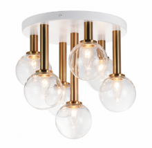 Matteo Lighting X75307AGCL - Stellar Ceiling Mount