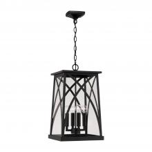 Capital Canada 946542BK - 4 Light Outdoor Hanging Lantern