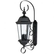 Capital Canada 9723BK - 3 Light Outdoor Wall Lantern