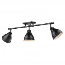 Golden Canada 3602-3SF BLK-BLK - Semi-Flush - Track Light