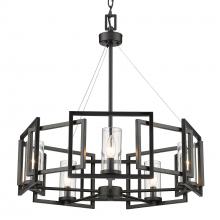 Golden Canada 6068-5 BLK - Marco 5 Light Chandelier